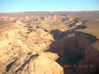 206 6bf. aerial - Utah - near Angel Point Airport (WPT706)