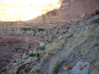 42 6bg. Canyonlands National Park - Lathrop Trail hike