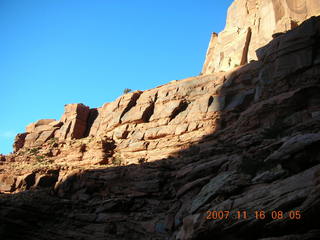 48 6bg. Canyonlands National Park - Lathrop Trail hike