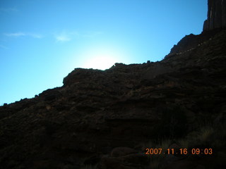 69 6bg. Canyonlands National Park - Lathrop Trail hike