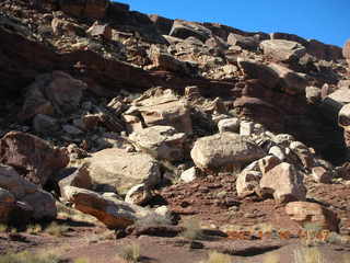 236 6bg. Canyonlands National Park - Lathrop Trail hike