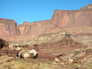 239 6bg. Canyonlands National Park - Lathrop Trail hike
