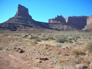 258 6bg. Canyonlands National Park - Lathrop Trail hike