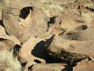 279 6bg. Canyonlands National Park - Lathrop Trail hike
