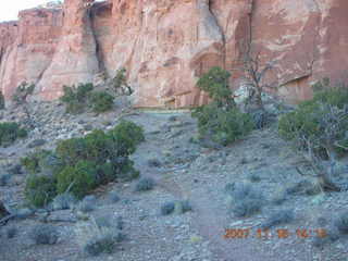 316 6bg. Canyonlands National Park - Lathrop Trail hike