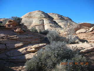 323 6bg. Canyonlands National Park - Lathrop Trail hike