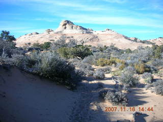 338 6bg. Canyonlands National Park - Lathrop Trail hike