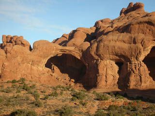 58 6bj. Arches National Park - Double Arch