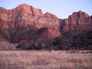 450 6cw. Zion National Park - Watchman Trail hike at sunset