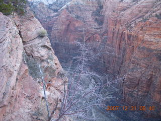 42 6cx. Zion National Park - sunrise Angels Landing hike