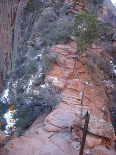 55 6cx. Zion National Park - sunrise Angels Landing hike- chains