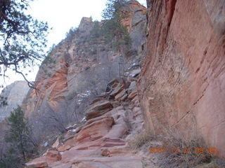 63 6cx. Zion National Park - sunrise Angels Landing hike