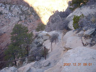 74 6cx. Zion National Park - sunrise Angels Landing hike