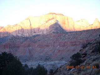 7 6d1. Zion National Park - sunrise Watchman hike