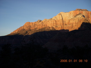 26 6d1. Zion National Park - sunrise Watchman hike