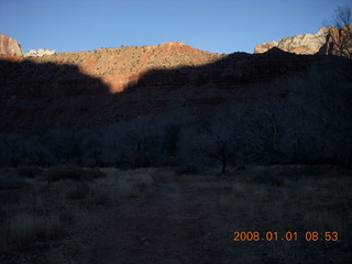 42 6d1. Zion National Park - sunrise Watchman hike
