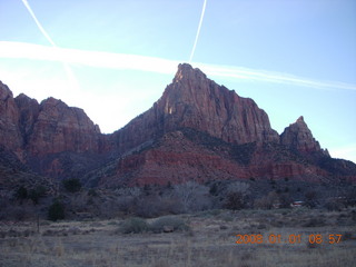 46 6d1. Zion National Park - sunrise Watchman hike