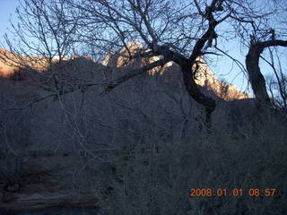 49 6d1. Zion National Park - sunrise Watchman hike