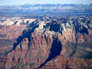 90 6d1. aerial - Zion National Park