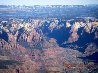 92 6d1. aerial - Zion National Park
