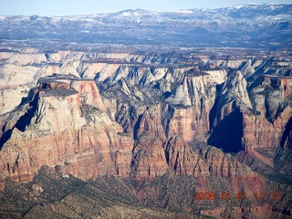94 6d1. aerial - Zion National Park