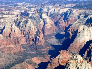 99 6d1. aerial - Zion National Park