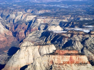 102 6d1. aerial - Zion National Park