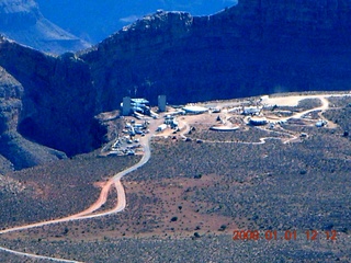 172 6d1. aerial - Grand Canyon West - Skywalk