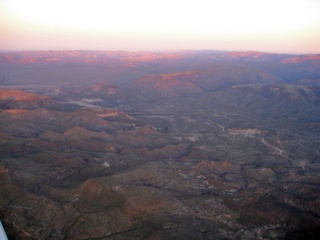 Sonia's pictures - dawn at DVT seen from inside N4372J