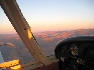 Sonia's pictures - aerial - dawn near Phoenix