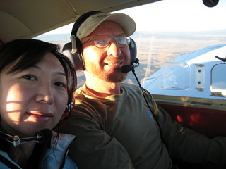 Sonia's pictures - aerial - dawn near Phoenix