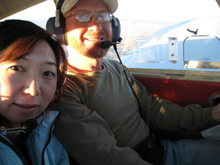 Sonia's pictures - aerial - dawn near Phoenix