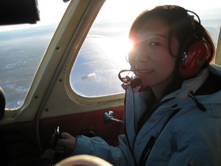 Sonia's pictures - aerial - dawn near Phoenix