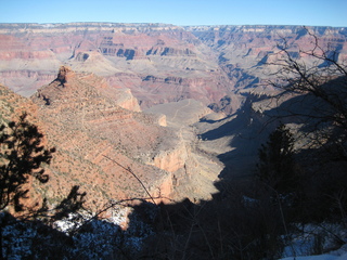 Sonia's pictures Grand Canyon - Bright Angel trail - warning sign