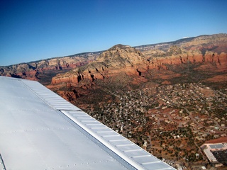Sonia's pictures - aerial - Sedona