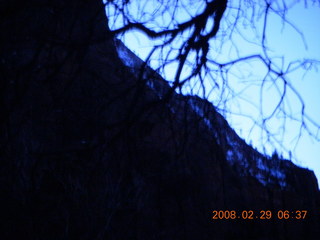 2 6ev. Zion National Park - predawn