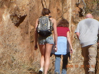 38 6ev. Zion National Park - Angels Landing hike- other hikers