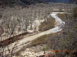 73 6ev. Zion National Park - Emerald Ponds hike - Virgin River