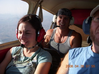 6 6gs. Marcelle and Dustin flying in N4372J