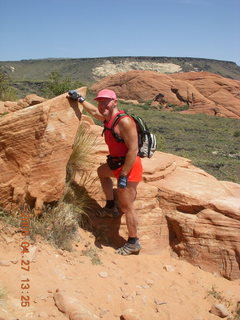188 6gt. Snow Canyon - Lava Flow overlook - Adam