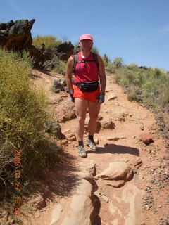 206 6gt. Snow Canyon - Lava Flow overlook - Adam