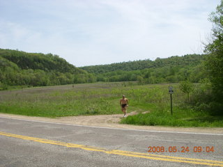 Welch, Minnesota, run - flowers