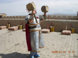 366 6kx. eclipse - Jiayuguan - Great Wall - Wendy in armor