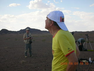 217 6l1. eclipse - Jiayuguan - Gobi Desert - Bill getting ready