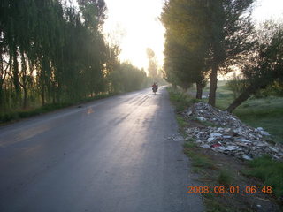 12 6l1. eclipse - Jiuquan morning run