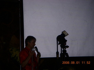 110 6l1. eclipse - Jiuquan - John Mason in silhouette