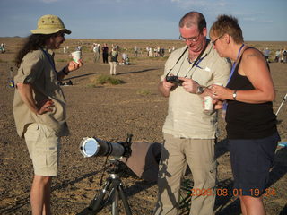 290 6l1. eclipse - Jiayuguan - Gobi Desert - afterward
