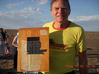 296 6l1. eclipse - Jiayuguan - Gobi Desert - afterward - Bill Spears and his eclipse list