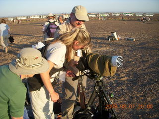 312 6l1. eclipse - Jiayuguan - Gobi Desert - afterward