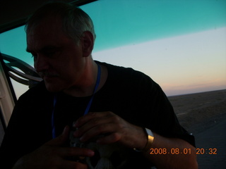 333 6l1. eclipse - Jiayuguan - Gobi Desert - afterward